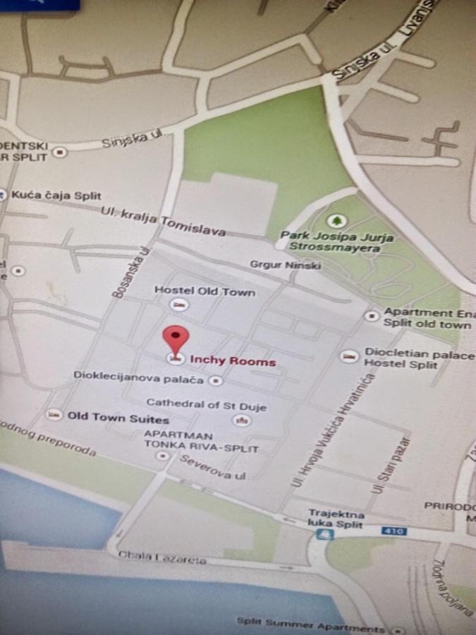 Inchy Accommodation - In The Center Of Diocletian'S Palace Σπλιτ Εξωτερικό φωτογραφία